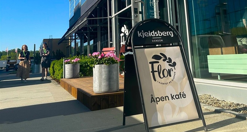 Flor Kafé har åpnet!